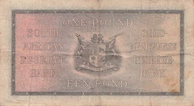 Südafrika p84e 1 Pound 1938